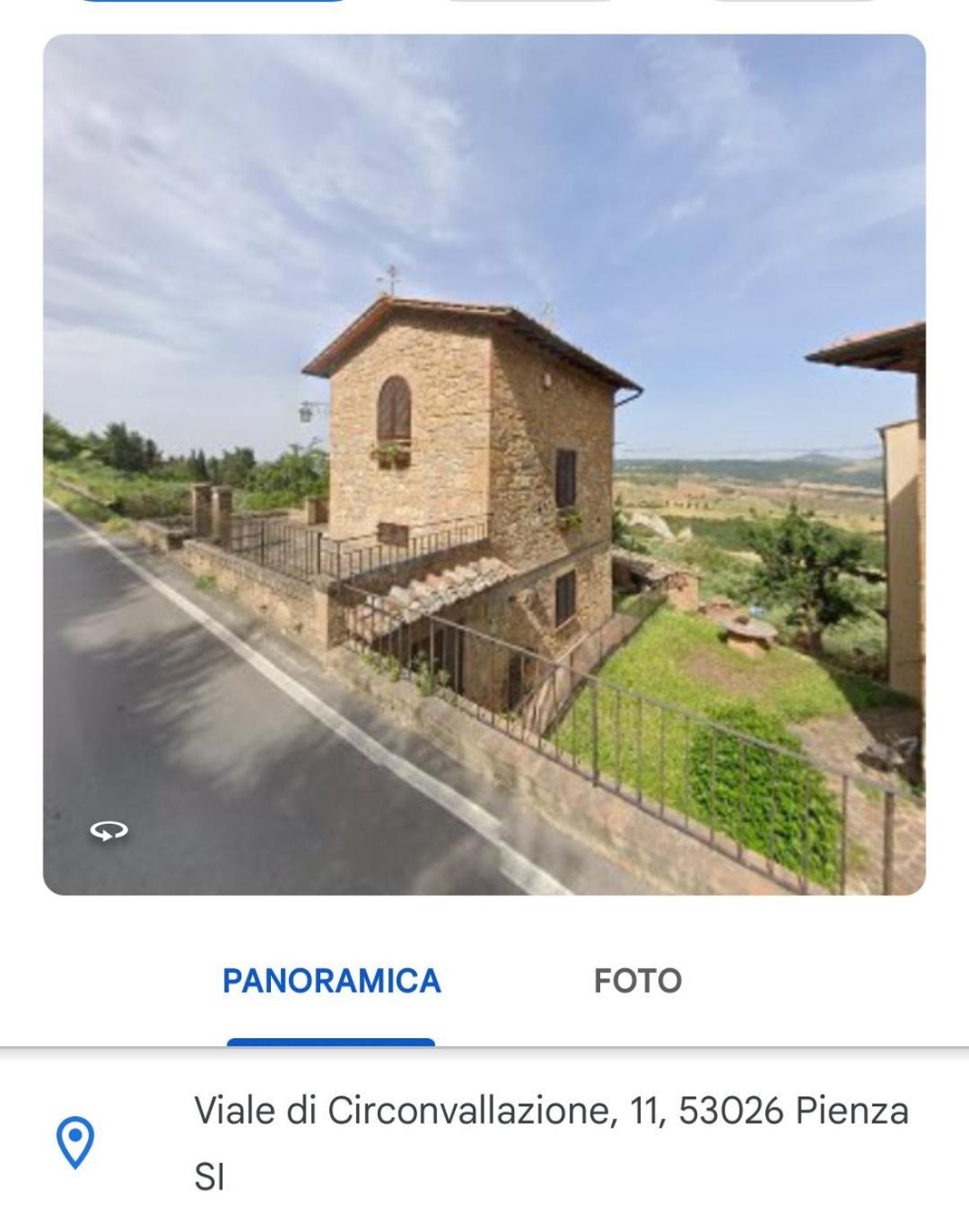 Il Nido Villa Pienza Bagian luar foto